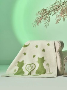 Kocyk dla dzieci 75x100 cm Kotki 2170-1