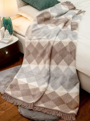 Koc Cotton Cloud 150x200 cm Geometria 1388-1
