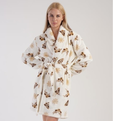 Szlafrok damski SOFT 304077 rozm: L