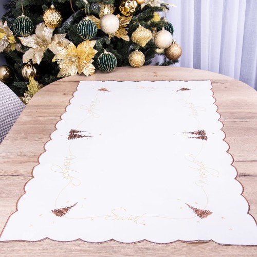 Bieżnik świąteczny 50x100 cm Wesołych Świąt 073