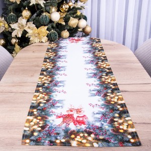Pas świąteczny 40x140 cm Światełka