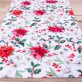 Pas świąteczny 40x140 cm Gwiazda Betlejemska 01 tkanina SOFT