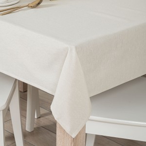 Obrus 140x220 cm Natura wodoodporny jasny beż 012