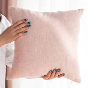 Poszewka ozdobna 40x40 cm Molly Pudrowy róż