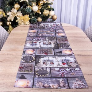 Pas świąteczny 40x180 cm Ozdoby świąteczne