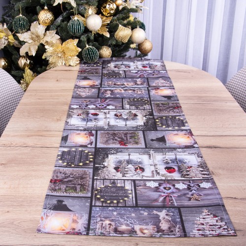 Pas świąteczny 40x180 cm Ozdoby świąteczne