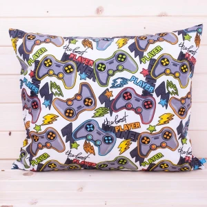 Poszewka z bawełny 50x60 cm Player