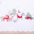 Bieżnik świąteczny 60x120 cm STP-5767-X Biały