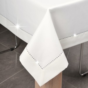 Bieżnik Glamour 50x100 cm Ecru