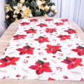 Bieżnik 60x120 cm wzór 22378/1001 Czerwona gwiazda betlejemska 3