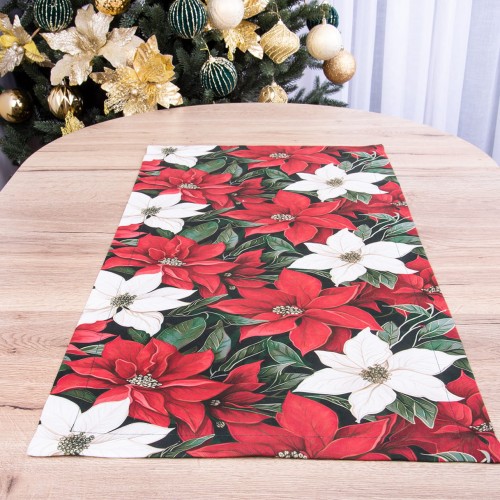 Bieżnik 40x85 cm wzór 22989/1001 Gwiazda Betlejemska