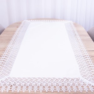 Bieżnik DA-555 60x120 cm Biały prostokąt