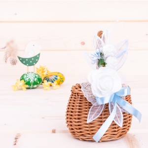 Ozdoba na koszyk Różyczki wzór 13