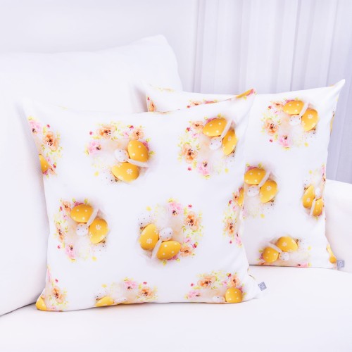 Poszewka wielkanocna 45x45 cm Pisanki 25032/101