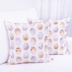 Poszewka wielkanocna 40x40 cm Pisanki 410002/101