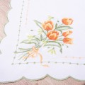 Serweta 85x85 cm STP-5845 Tulipany na białym