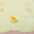 Bieżnik 60x120 cm 926 kurczaki zielony prostokąt