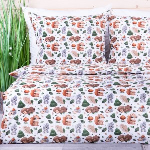 Pościel bawełniana 100x135 cm Jesień