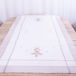 Bieżnik 60x120 cm wzór 22189 beż