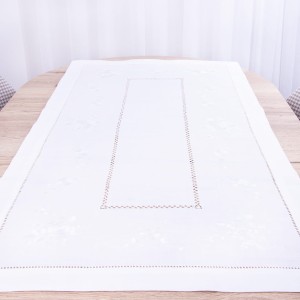 Bieżnik 60x120 cm wzór RF3964 biały