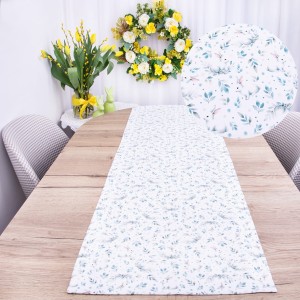 Pas wielkanocny 40x140 cm Zajączki 22757/1001 Soft