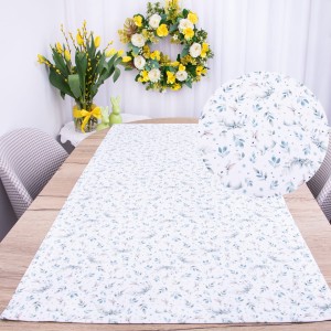 Bieżnik wielkanocny 50x100 cm Zajączki 22757/1001 Soft