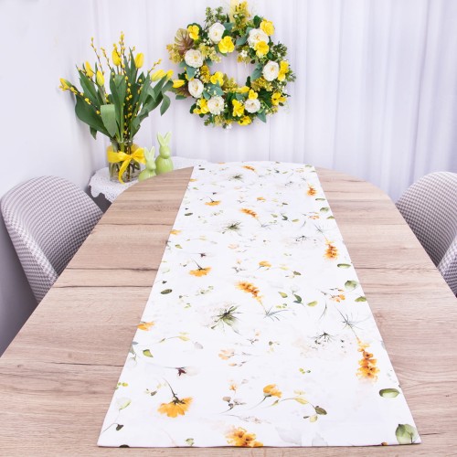 Pas na stół 40x140 Kwiaty 25013/101 Velvet amore