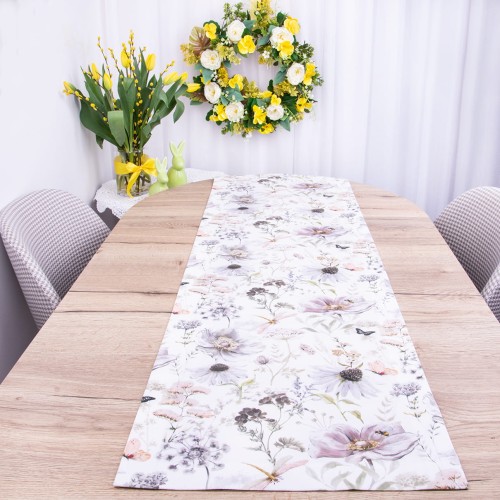 Pas na stół 40x220 Subtelna łąka 25003/101 Velvet amore