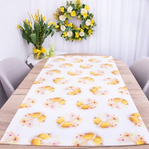 Bieżnik wielkanocny 50x100 cm Pisanki 25032/101 Soft