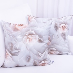 Poszewka ozdobna 45x45 cm Soft Kwiaty 25047/101