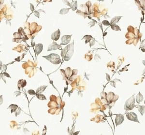 Pas SOFT 40x180 cm 22105/1001 Kwiaty na kremie