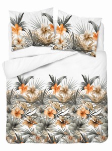 Pościel z bawełny satynowej 160x200 cm 5479 A