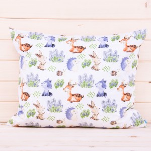 Poszewka z bawełny 50x60 cm Leśne zwierzątka 1