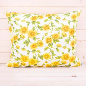 Poszewka z bawełny 50x60 cm Słoneczniki
