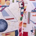 Poszewka ozdobna 42x42 cm gobelinowa Kolorowa geometria