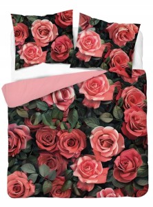 Pościel z mikrowłókna 3D 160x200 cm 5331 A