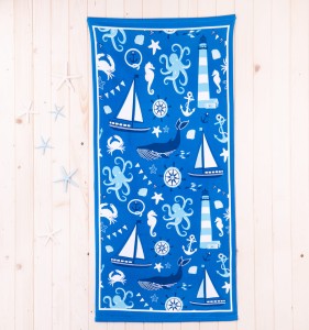Ręcznik plażowy 70x150 cm Morze