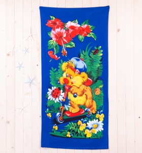 Ręcznik plażowy 70x150 cm Niedżwiadek