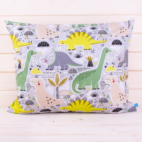 Poszewka z bawełny 70x80 cm Dinozaury 8