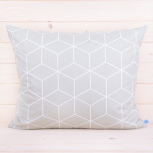 Poszewka z bawełny 50x60 cm Mozaika szałwia