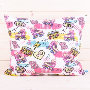 Poszewka z bawełny 50x60 cm Wrotki