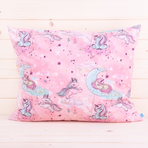 Poszewka z bawełny 40x60 cm Jednorożce