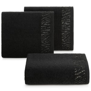 Ręcznik Margo 30x50 cm Czarny