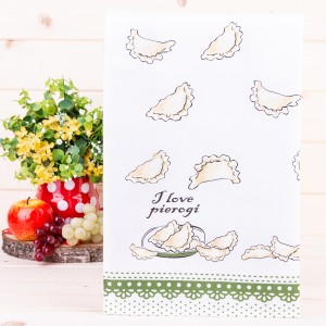 Ścierka kuchenna Pierogi oliwka