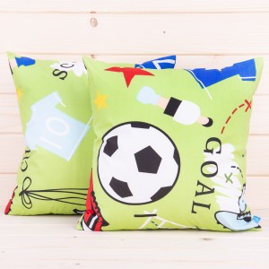 Poszewka z bawełny 40x40 cm Boisko