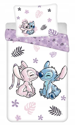 Pościel bawełniana 160x200 cm Lilo i Stich 24BS134