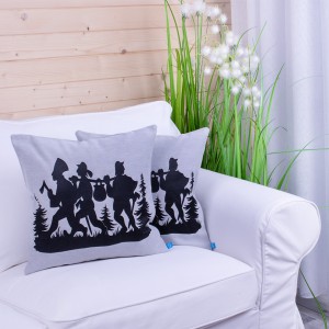 Poszewka ozdobna 40x40 cm Zbójnicy