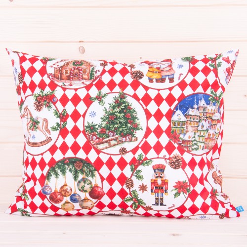 Poszewka świąteczna 70x80 cm wzór 101