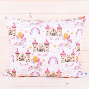 Poszewka z bawełny 50x60 cm Zamek