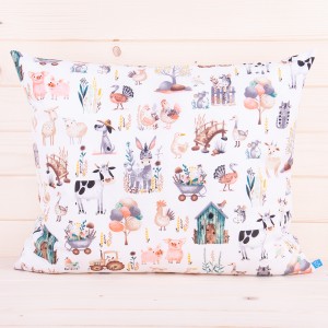 Poszewka z bawełny 50x60 cm Farma